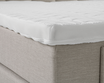 Elektrische Boxspring - Azteca Beige - Complete set - Luxe 7-zone matrassen 500 pockets/m² - Gratis topmatras