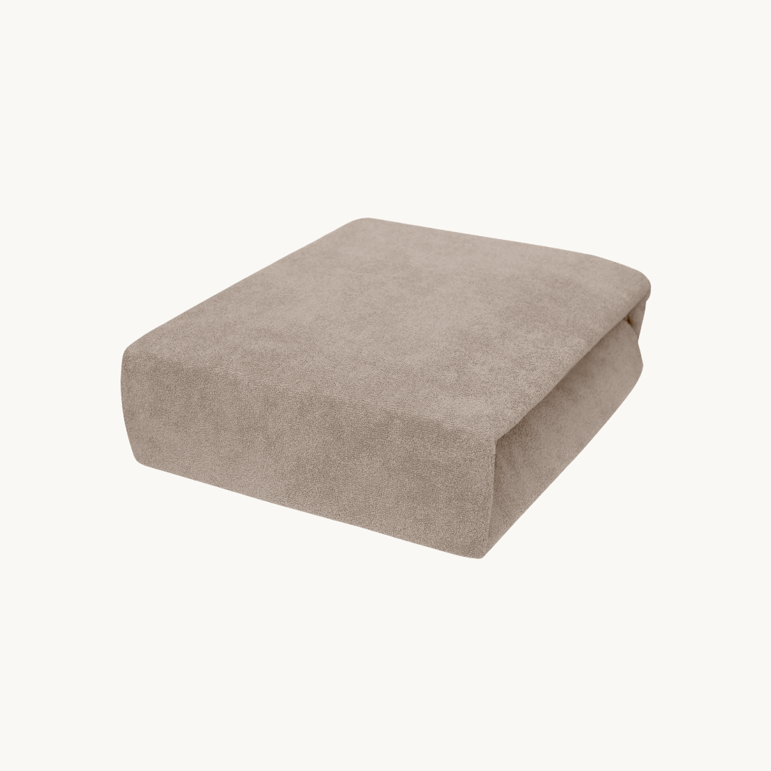 Dekbedovertrek set Fluweel/Velvet™ Taupe Grey