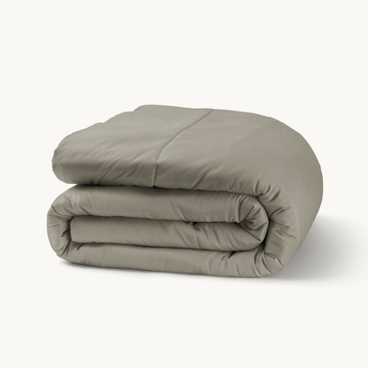 Bed in a bag 2-in-1 Mat Satijn™ Taupe kaki