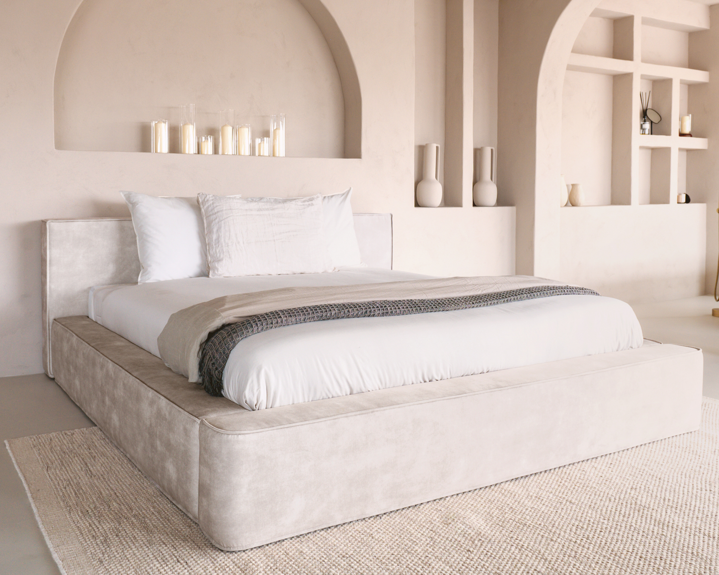 Adore Elements bed met Opbergruimte - Nº13 - Nude