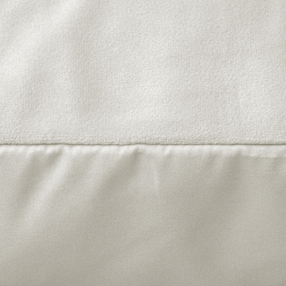 Fluweel/Velvet Kussenslopen Ivory Creme 60x70 cm (2-pack)