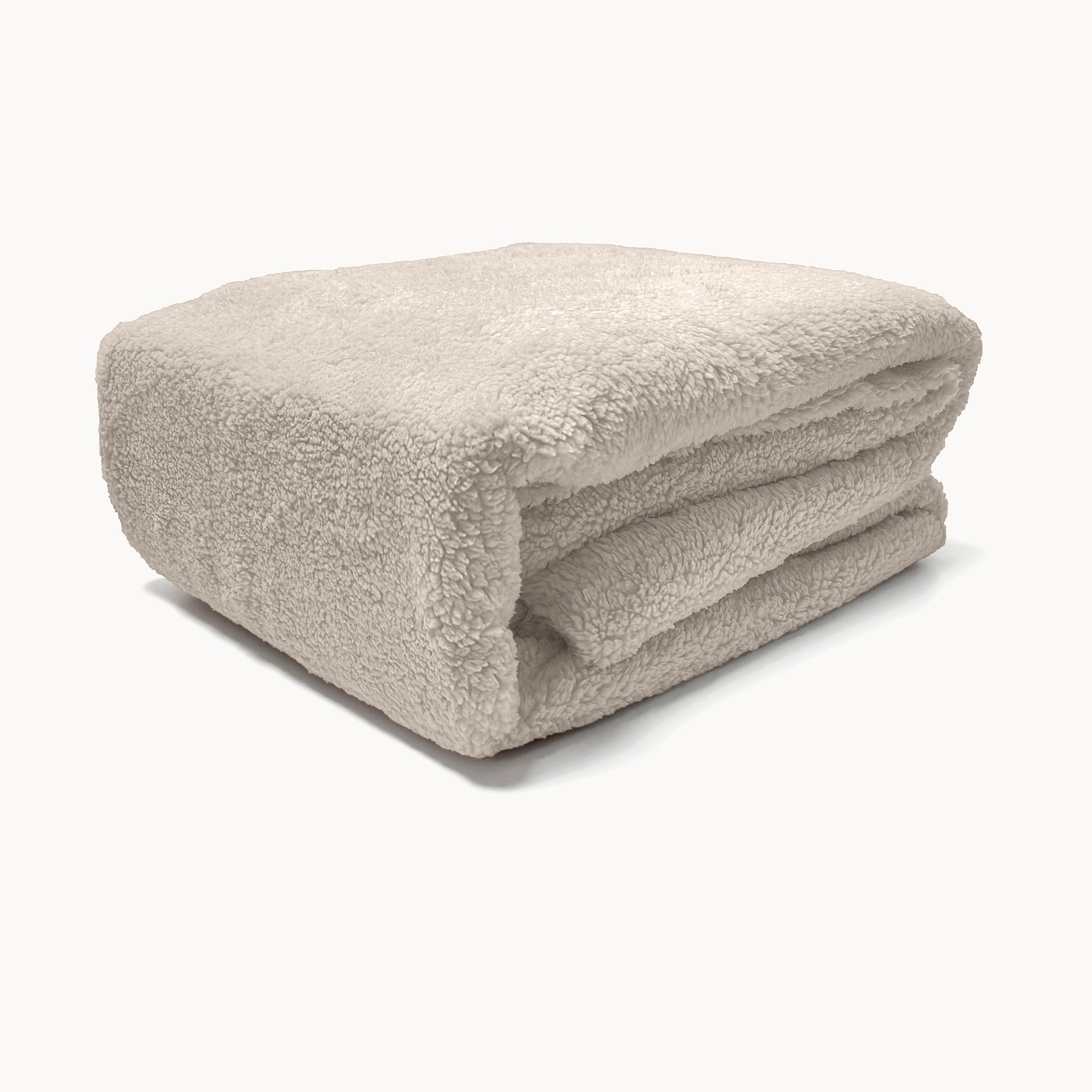 Matras Hoeslaken Teddy - Iced Coffee Taupe