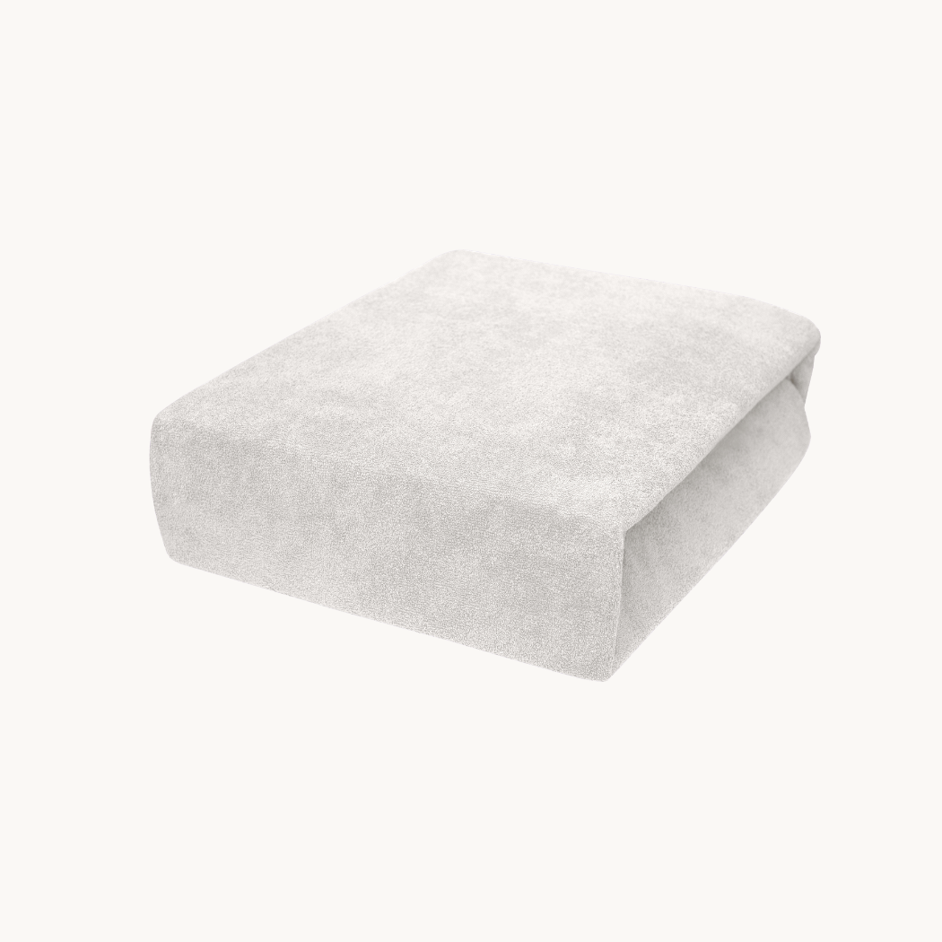 Matras Hoeslaken Velvet Pure White