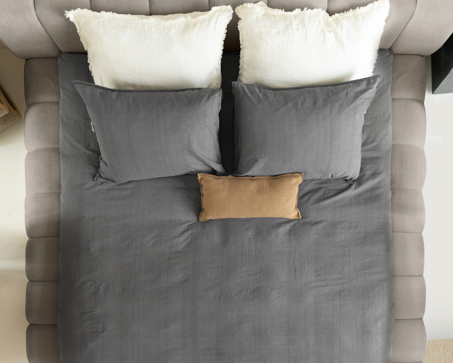 Adore Capuccino Deluxe bed - Modern laag zweefbed - Nº16- Desert Taupe