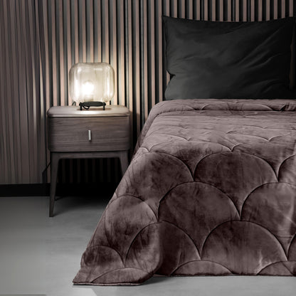 Dekbed Zonder Overtrek Velvet™ Taupe / Brown