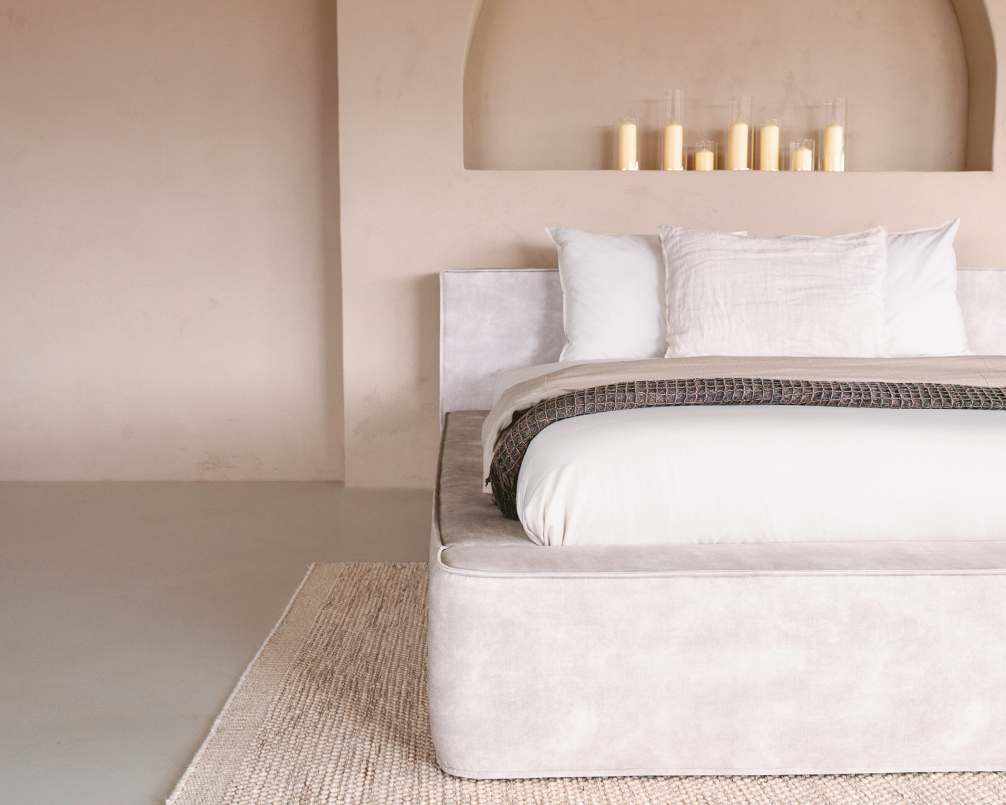 Adore Elements bed met Opbergruimte - Nº13 - Nude