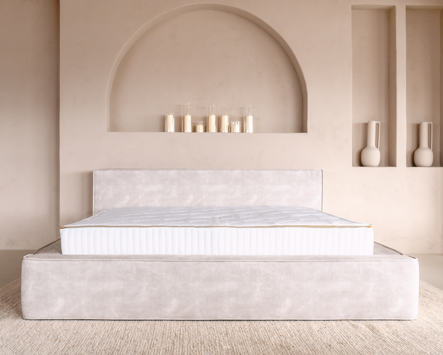 Adore Elements bed met Opbergruimte - Nº13 - Nude