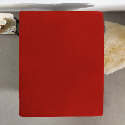 Matras Hoeslaken Jersey Rood