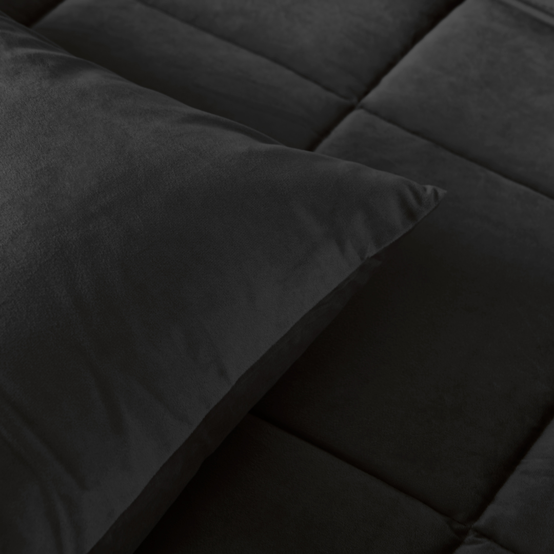 Dekbed Zonder Overtrek Velvet Black