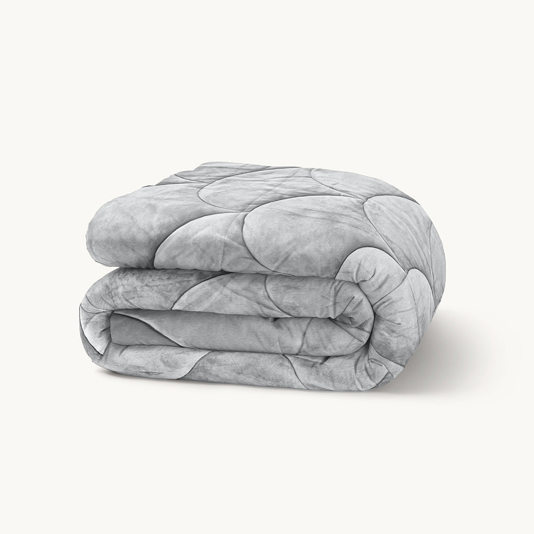 Dekbed Zonder Overtrek Velvet™ Stone Grey