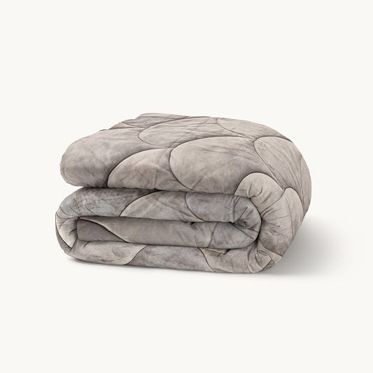 Bed in a bag 2-in-1  Velvet™ Taupe/Grey