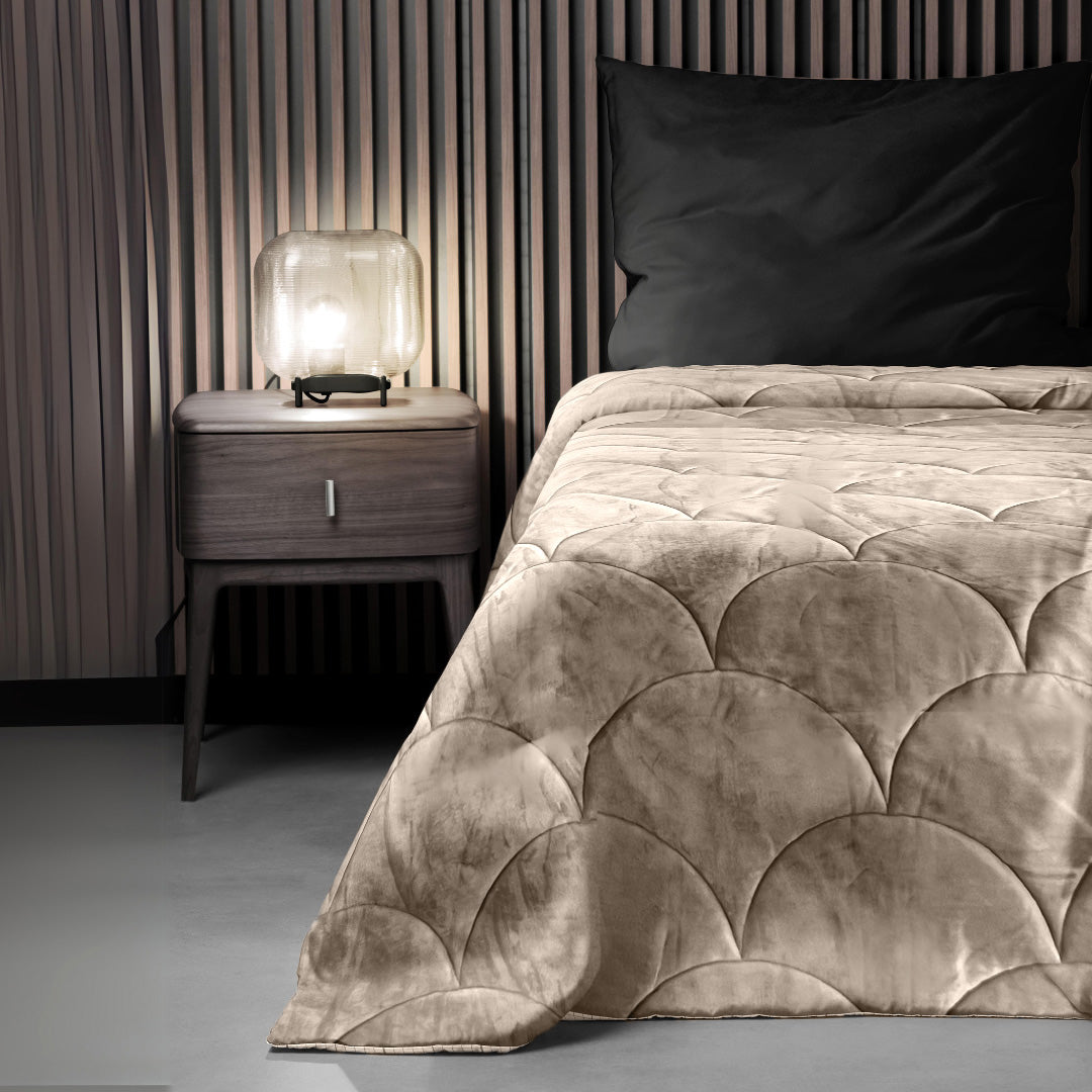 Dekbed Zonder Overtrek Velvet™ Taupe / Grey