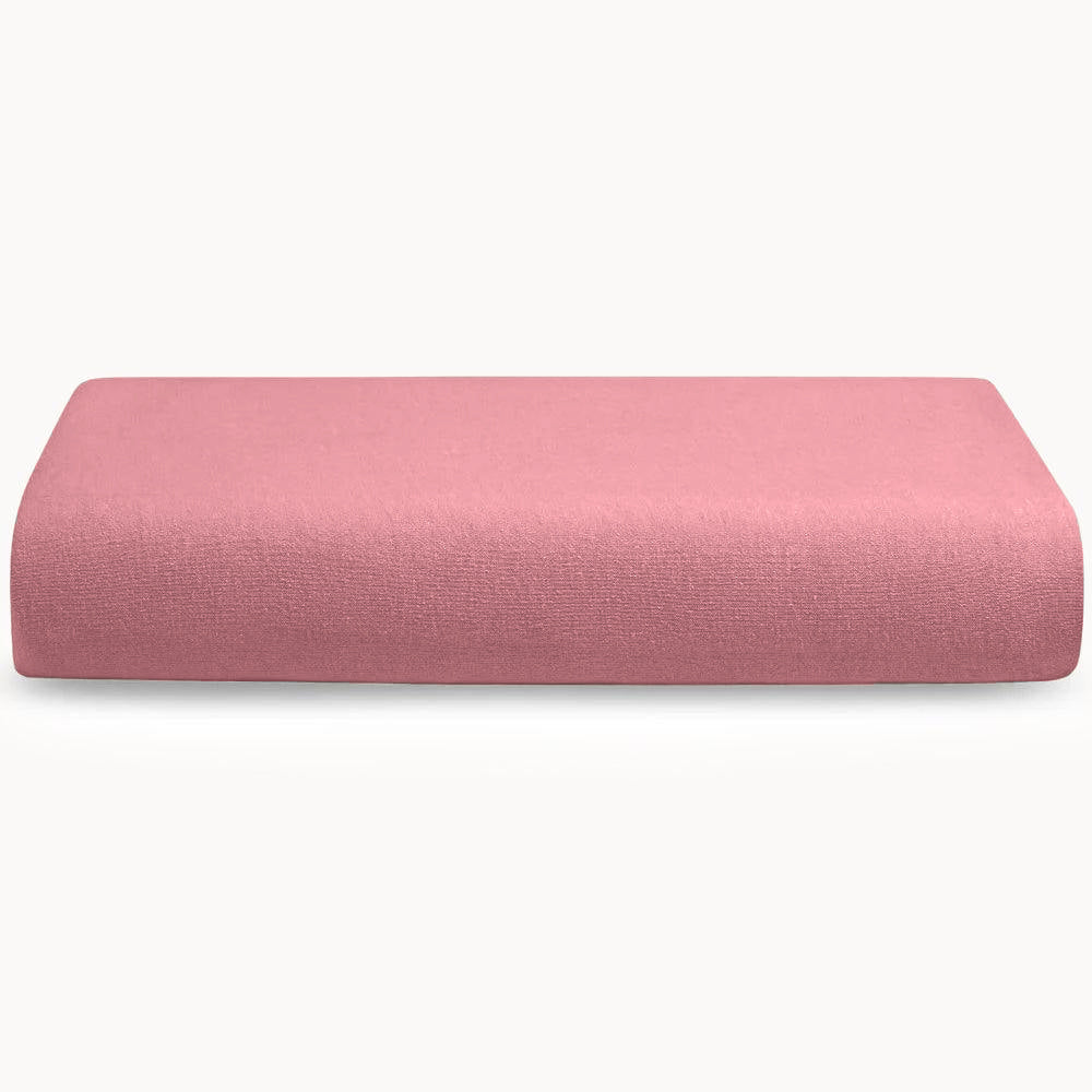 Matras Hoeslaken Jersey Premium Powder Pink