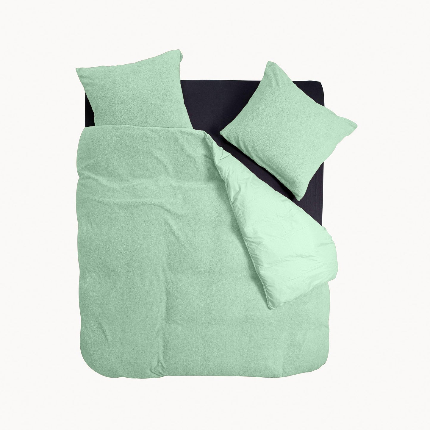 Dekbedovertrek set Teddy™ Matcha Tea Groen