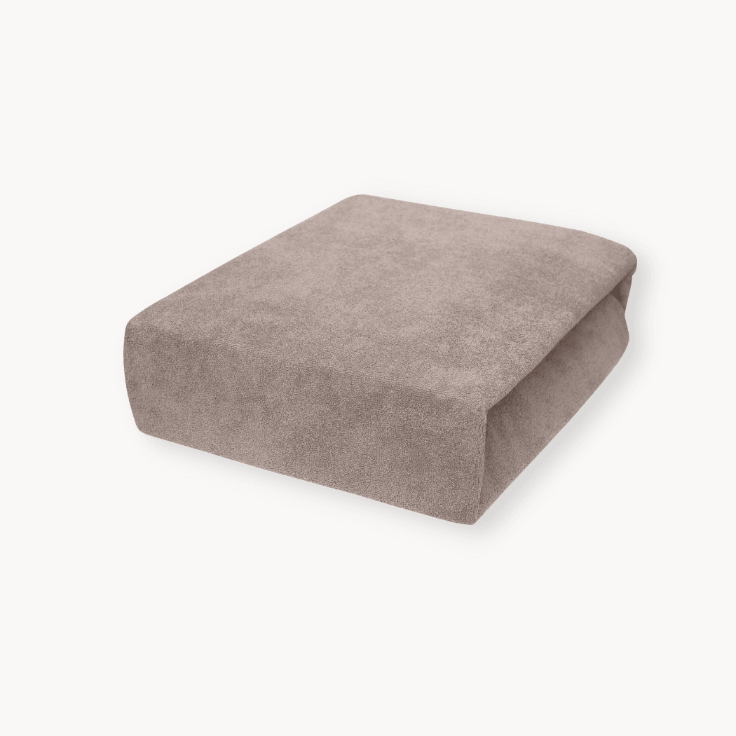 Matras Hoeslaken Velvet Tan Taupe