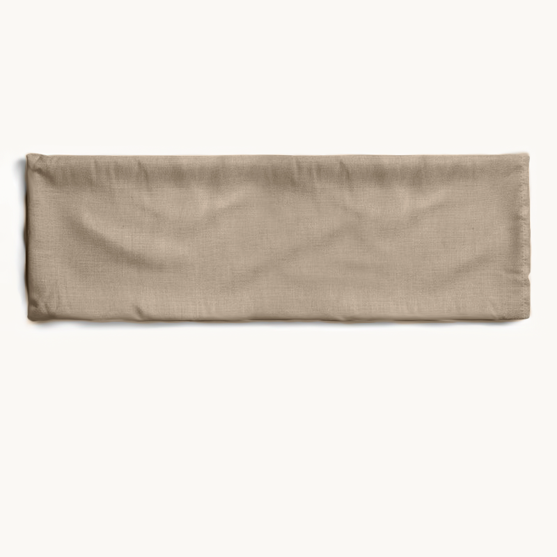 Bodypillow Kussensloop Premium Katoen Taupe 40x145cm