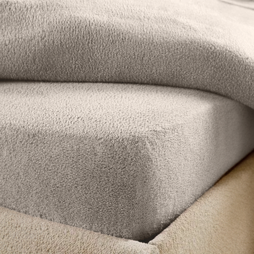 Matras Hoeslaken Teddy - Iced Coffee Taupe